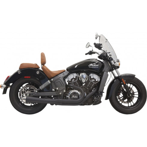 Изпускателна система ROAD RAGE 2-INTO-1 със short change megaphone muffler черен BASSANI XHAUST 8S12JB Изпускателна система ROAD RAGE 2-INTO-1 със short change megaphone muffler черен BASSANI XHAUST 8S12JB