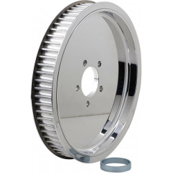 Задна шайба за ремък 65 зъба 1-1/2'' солидна полирана BELT DRIVES RPP-65