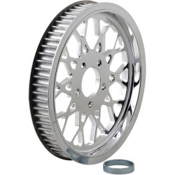 Задна ремъчна шайба 65 зъба 1-1/2'' mesh polished BELT DRIVES RPMS-65