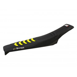 Калъф за седалка double grip 3 черен/жълт BLACKBIRD RACING 1622H