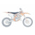 Калъф за седалка MOON SX85 18-19 BLACKBIRD RACING 1527/01 thumb