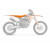 Калъф за седалка DG3 KTM 23 BLACKBIRD RACING 1529H thumb
