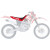 Калъф за седалка XR 250-400 BLACKBIRD RACING 1101/03 thumb
