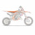 Калъф за седалка PYR KTM 50 '24- OR BLACKBIRD RACING 1530G/01 Калъф за седалка PYR KTM 50 '24- OR BLACKBIRD RACING 1530G/01 thumb