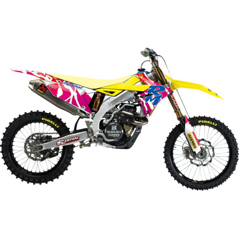 Графичен комплект KT RETRO RMZ BLACKBIRD RACING 2320AA Графичен комплект KT RETRO RMZ BLACKBIRD RACING 2320AA