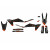 Графичен комплект MAT BLK KTM 2 BLACKBIRD RACING 2548Y thumb