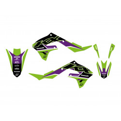 Комплект графики DREAM 5 KXF450 19-23 BLACKBIRD RACING 2425AB Комплект графики DREAM 5 KXF450 19-23 BLACKBIRD RACING 2425AB
