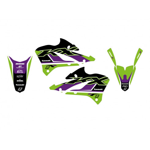 Графичен комплект DREAM 5 KX85 22-23 BLACKBIRD RACING 2426AB Графичен комплект DREAM 5 KX85 22-23 BLACKBIRD RACING 2426AB