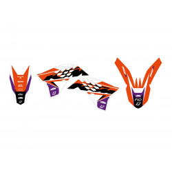 Графичен комплект DREAM 5 SX 07-10 BLACKBIRD RACING 2527AB