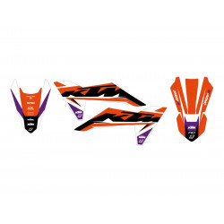 Комплект графики DREAM 5 KTM SX65 24- BLACKBIRD RACING 2550AB Комплект графики DREAM 5 KTM SX65 24- BLACKBIRD RACING 2550AB
