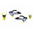 Графичен комплект DREAM 5 TC85 25- BLACKBIRD RACING 2618AB thumb