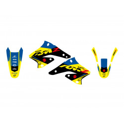 Графичен комплект DREAM 5 RMZ250 04-06 BLACKBIRD RACING 2317AB Графичен комплект DREAM 5 RMZ250 04-06 BLACKBIRD RACING 2317AB