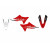 Графичен комплект DREAM 5 STARK 24- BLACKBIRD RACING 2L00AB thumb