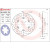 Спирачен диск BREMBO BRAKE ROTOR FIXED SERIE ORO PRIME LINE 68B407E4 thumb