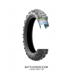E50R 120/90-18 65P TT BRIDGESTONE 19883 E50R 120/90-18 65P TT BRIDGESTONE 19883