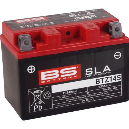 Батерия BTZ14S SLA 12V 230 A BS BATTERY 300638-1 Батерия BTZ14S SLA 12V 230 A BS BATTERY 300638-1