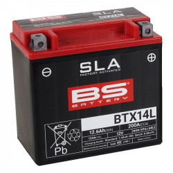 Батерия BTX14L SLA 12V 200 A BS BATTERY 300760 Батерия BTX14L SLA 12V 200 A BS BATTERY 300760