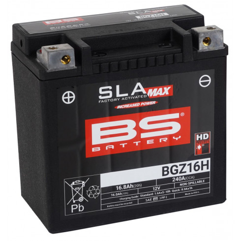 Батерия BS BGZ16H SLA MAX BS BATTERY 300931 Батерия BS BGZ16H SLA MAX BS BATTERY 300931