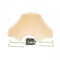 Предно стъкло висока защита светло кафяво 51CM 4MM BULLSTER BB034HPFC