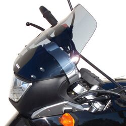 Предно стъкло с висока защита опушено сиво 37 см 4 мм BULLSTER BB048HPFG