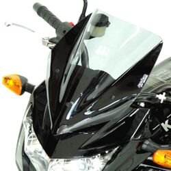 Предно стъкло висока защита опушено черно 35.5 cm 3mm BULLSTER BK101HPFN