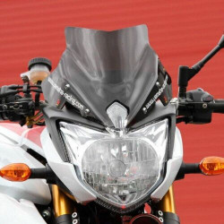 Предно стъкло racing smoked black 25 cm 3mm BULLSTER BY142RCFN