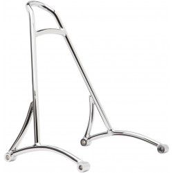 Къса облегалка SISSY BAR с подложка хром BURLY BRAND B13-1504C