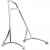 Къса облегалка SISSY BAR с подложка хром BURLY BRAND B13-1504C thumb