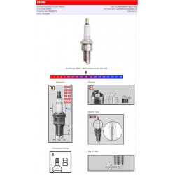 Свещ CHAMPION S-PLUG RN9YC CHAMPION OE006