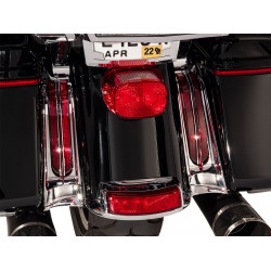 Светлини за панел за запълване - червено/хром CIRO 3D 40050