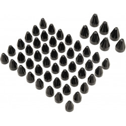 Капачка с канали за двигател черна 99-16 CIRO 3D 70026