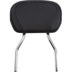 Къса кръгла sissy bar хром с подложка HONDA COBRA 02-8650