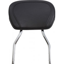 Къса кръгла sissy bar хром с подложка HONDA COBRA 02-8660