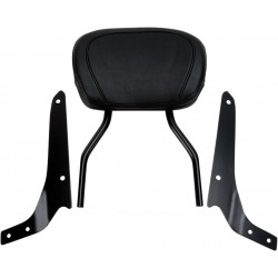 Къса кръгла облегалка black с подложка HONDA COBRA 02-8611B Къса кръгла облегалка black с подложка HONDA COBRA 02-8611B