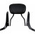 Къса кръгла облегалка black с подложка HONDA COBRA 02-8611B Къса кръгла облегалка black с подложка HONDA COBRA 02-8611B thumb