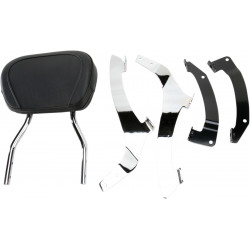 Къса кръгла sissy bar хром с подложка HONDA COBRA 02-8634 Къса кръгла sissy bar хром с подложка HONDA COBRA 02-8634