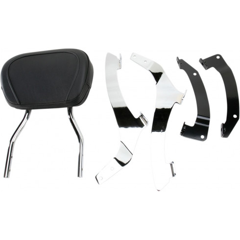 Къса кръгла sissy bar хром с подложка HONDA COBRA 02-8634 Къса кръгла sissy bar хром с подложка HONDA COBRA 02-8634