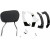 Къса кръгла sissy bar хром с подложка HONDA COBRA 02-8634 Къса кръгла sissy bar хром с подложка HONDA COBRA 02-8634 thumb