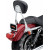 Къса кръгла облегалка chrome с подложка HD COBRA 602-1300 thumb