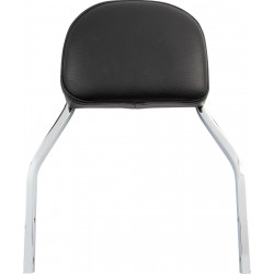 Мини квадратна облегалка SISSY BAR chrome с подложка HD COBRA 602-1101 Мини квадратна облегалка SISSY BAR chrome с подложка HD COBRA 602-1101