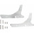 Мини квадратна облегалка SISSY BAR chrome с подложка HD COBRA 602-1103 thumb