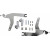 Демонтиращ се мини комплект облегалка хром COBRA 602-2042 thumb