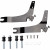 Облегалка mini blk FLHC/S COBRA 602-2030B Облегалка mini blk FLHC/S COBRA 602-2030B thumb