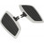 Преден комплект подови дъски swept chrome YAMAHA COBRA 06-4265 thumb