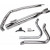 Изпускателна система POWER PRO HP 2 INTO 1 chrome HD COBRA 6430 Изпускателна система POWER PRO HP 2 INTO 1 chrome HD COBRA 6430 thumb
