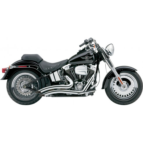 Къс ауспух speedster shorts swept с powerport хром HD COBRA 6225 Къс ауспух speedster shorts swept с powerport хром HD COBRA 6225