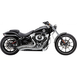 Изпускателна система swept speedster shorts с power port chrome HD COBRA 6226