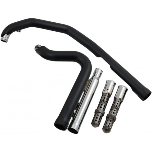 Изпускателна система SPEEDSTER 909 SHORT 2-INTO-2 BLACK COBRA 6705B Изпускателна система SPEEDSTER 909 SHORT 2-INTO-2 BLACK COBRA 6705B