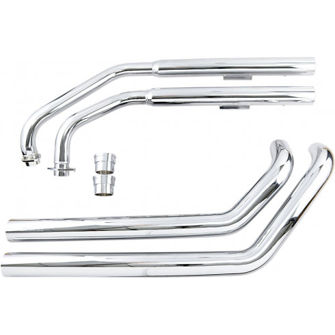 Изпускателна система DRAGSTER 2 INTO 2 STRAIGHT-CUT CHROME COBRA 4618T Изпускателна система DRAGSTER 2 INTO 2 STRAIGHT-CUT CHROME COBRA 4618T