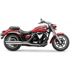 Гърнета slip on за круизъри със скосяване chrome YAMAHA COBRA 2215